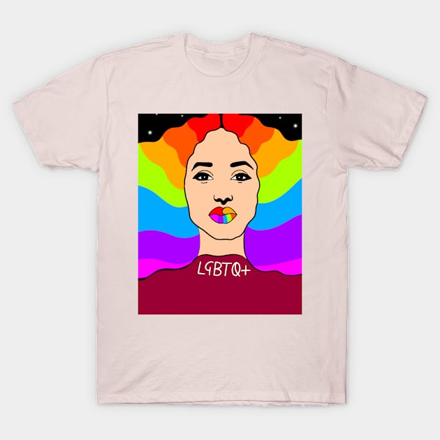 Lgbt pride T-Shirt by Indiestyle